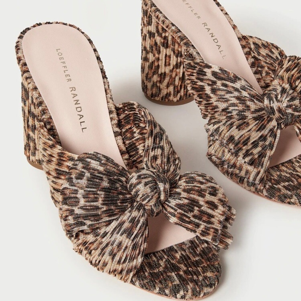 Loeffler Randall penny knot mule 10